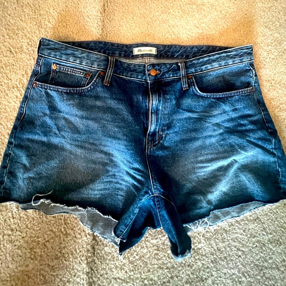 *NWT* Madewell Jean cutoff short